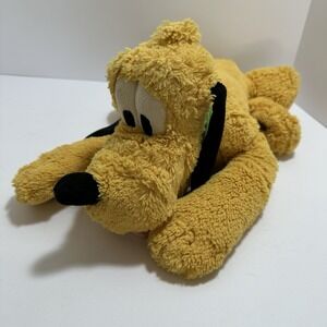 Disney Store‎ PLUTO Plush Authentic Super Soft Large Floppy Stuffed Animal 16"